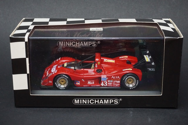 1:43 MINICHAMPS 430977643 Ferrari 333 SP Sebring 12h 1997 #43 Velez/Morgan/Morgan/Evans model car