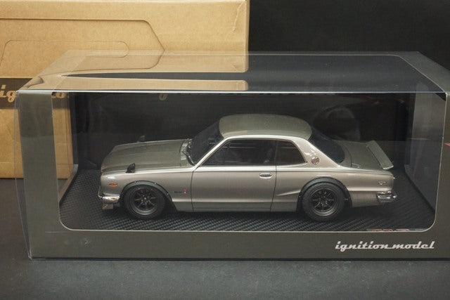 1:18 ignition model IG0040 Nissan Skyline 2000 GT-R (KPGC10) Silver