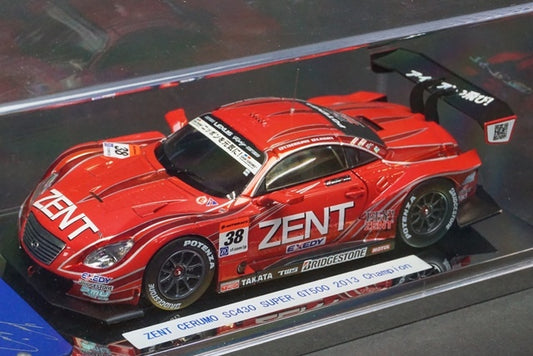 1:43 EBBRO 45047 ZENT Cerumo SC430 Super GT500 Champion 2013 #38 model car