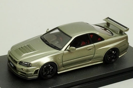 1:43 HPI 8801 Nismo R34 GT-R Z Tune Millennium Jade 51st Shizuoka Hobby Show Limited