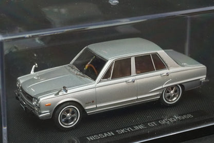 1:43 EBBRO 43935 Nissan Skyline GT GC10 1968 Silver