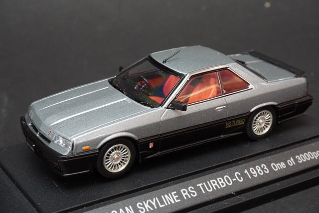 1:43 EBBRO 43255 Nissan Skyline RS Turbo C 1983 Gray model car