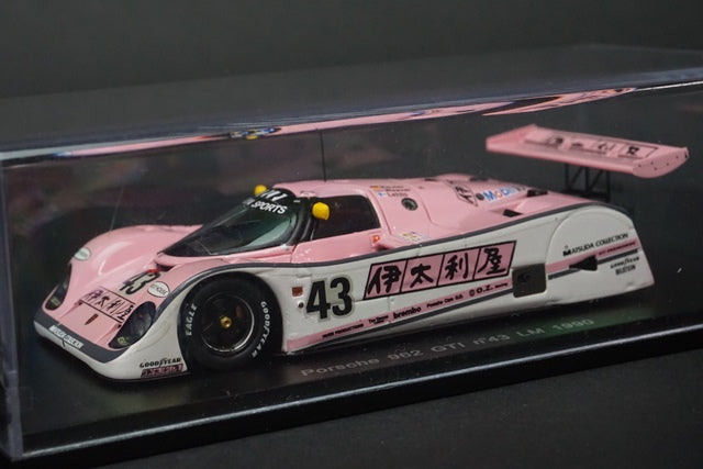 1:43 SPARK KBS044 Porsche 962 GTI  Le Mans 1990 #43 model car