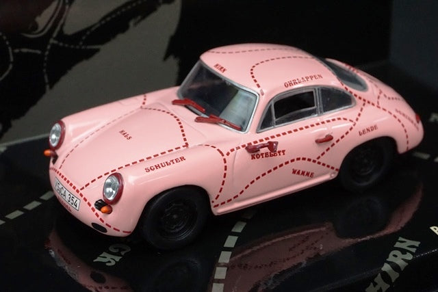 1:43 MINICHAMPS 430062326 Porsche 356C Coupe Pink Pig