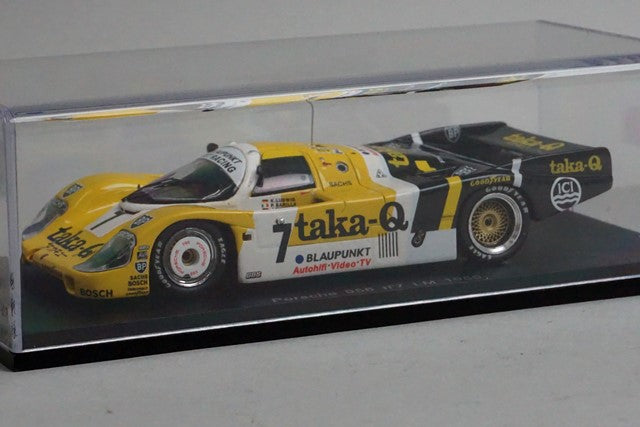 1:43 SPARK KBS005 Porsche 956 Le Mans 1986 #7 taka-Q