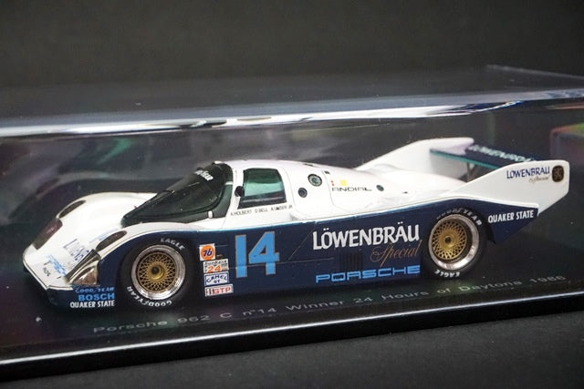 1:43 SPARK S0948 Porsche 962C Daytona 24h Winner 1986 #14