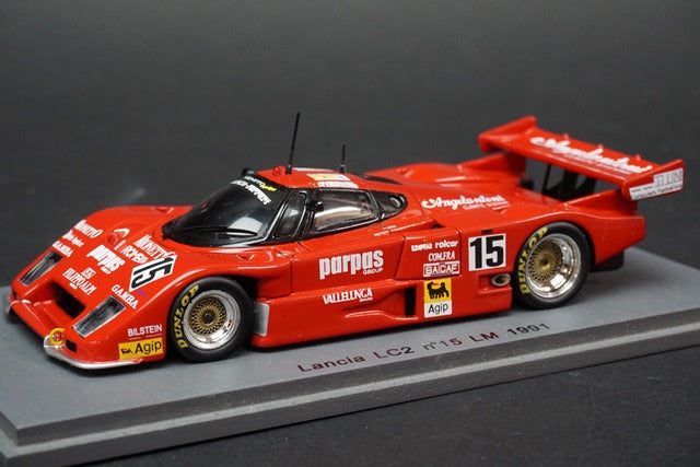 1:43 SPARK S0660 Lancia LC2 Le Mans 1991 #15 model car