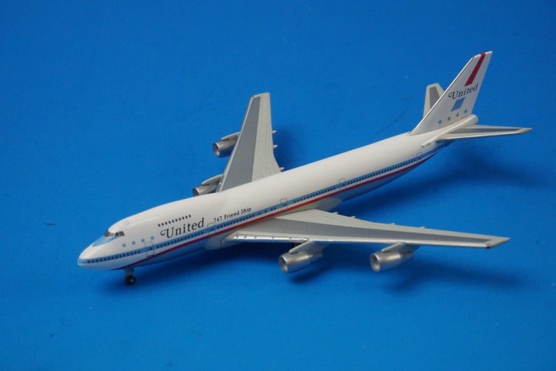 1:500 B747-100 United Stars and Bars N4735U 504126 Herpa