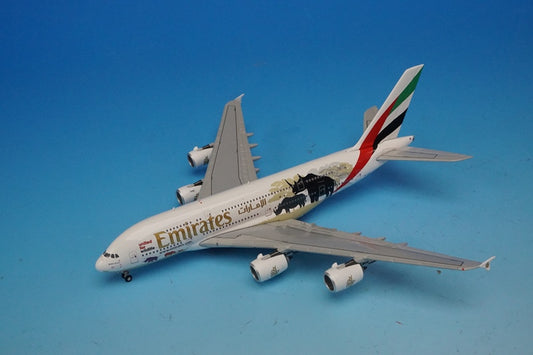 1:400 A380-800 Emirates Wildlife 2 A6-EDG GJUAE1551 Gemini airplane model