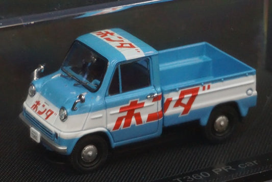 1:43 EBBRO 44414 Honda T360 PR Car 1963 Blue/White