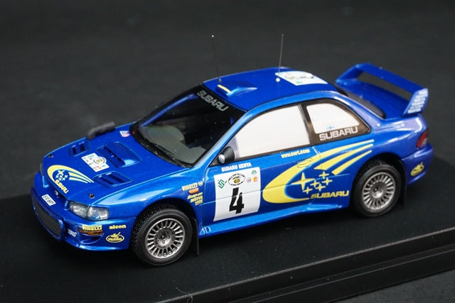 1:43 HPI 8638 Subaru Impreza WRC 1999 Safari 2000 #4 model car