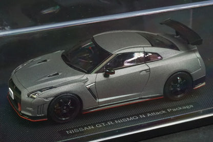 1:43 EBBRO 45163 Nissan GT-R NISMO N Attack Package Dark Matte Gray