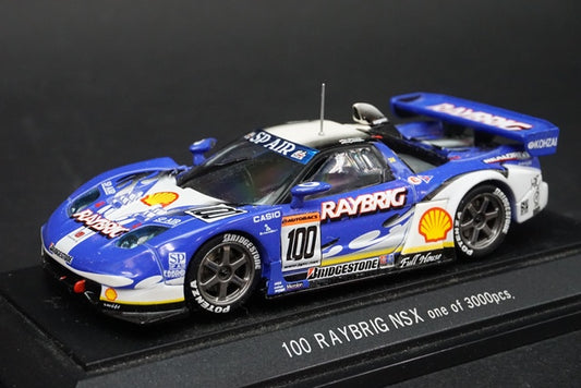 1:43 EBBRO 43577 RAYBRIG Honda NSX JGTC 2004 #100 model car