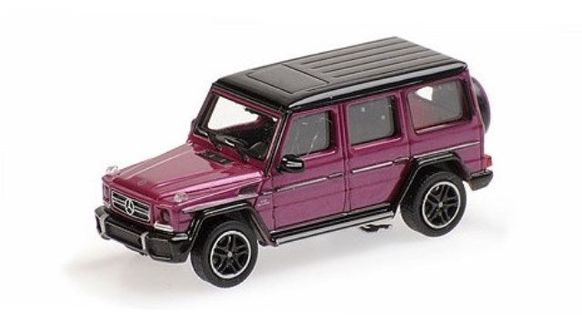 870037005 MINICHAMPS 1:87 Mercedes AMG G65 G-Class 2015 Purple Metallic