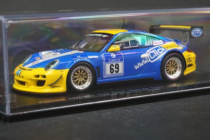 1:43 SPARK SG204 Porsche 997 GT3 Cup Click Vers.de Team 24h Nurburgring 2015 #69 model car