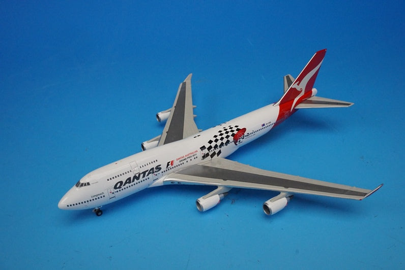 1:400 B747-400 Qantas F1/Formula One 2011 Australian GP VH-OEB GJQFA1058 Gemini