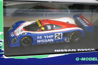 QMC-021 Q-MODEL 1:43 Nissan R90CK #24 LM 1990 model car