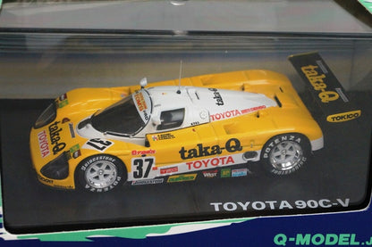 QMC-036 Q-MODEL 1:43 TOYOTA 90C-V #37 LM 1990 Taka-Q diecast model cars qmc036