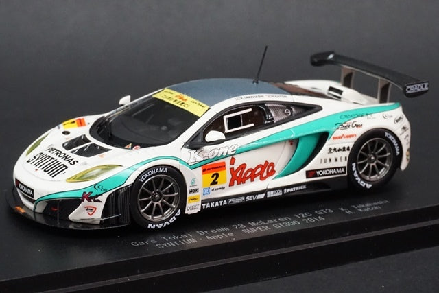 1:43 EBBRO 45247 Cars Tokai Dream 28 McLarlen 12C GT3 SYNTIUM APPLE Super GT300 2014 #2