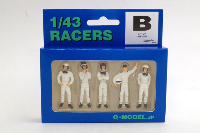 QMC-011 Q-MODEL 1:43 RACERS B Team TOYOTA 1966-1969 figure