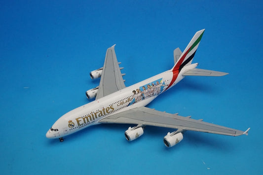 1:400 A380-800 Emirates Real Madrid 2018 A6-EUG GJUAE1762 Gemini airplane model