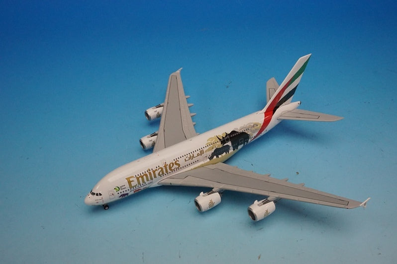 1:400 A380-800 Emirates Wildlife Unit 2 A6-EER GJUAE1668 Gemini airplane model