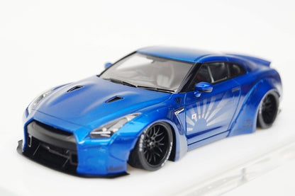 MZE007 MakeUp EIDOLON 1:43 LB WORKS R35 GT-R Duck Tail ver. Candy Blue