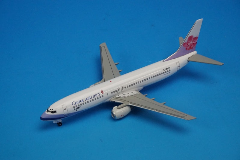 1:400 B737-800 China Airlines B-18601 55239 Dragon airplane model