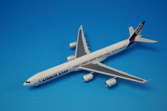 1:400 A340-600 Airbus Industry House Color LONGER LARGER FARTHER FASTER HIGHER QUIETER SMOOTHER F-WWCA 55277 Dragon