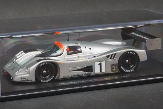 1:43 SPARK S1252 Mercedes Benz C11 Le Mans 1991 #1 model car