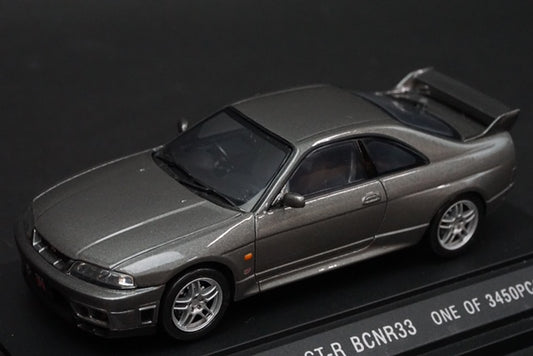 1:43 EBBRO 43155 Nissan Skyline GT-R BCNR33 Gray model car