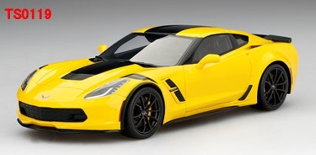 TS0119 Top Speed 1:18 Chevrolet Corvette GranSport Corvette Racing Yellow