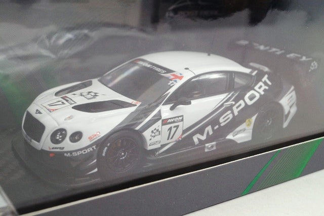 AL430310 Almost Real 1:43 M Sport Bentley GT3 British GT 2014 Silverstone #17