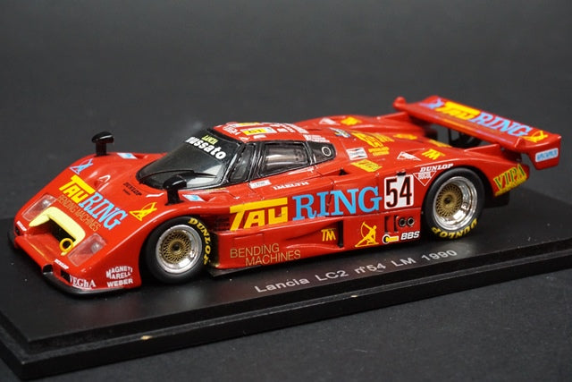 1:43 SPARK S0659 Lancia LC2 Le Mans 1990 #54 model car