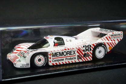 1:43 SPARK RS1503 Raceland Porsche 962C Brun Norislink WSPC F.Jelinski 1986 #38