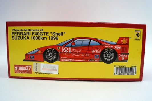 FR2403 Studio27 1:20 Ferrari F40GTE SheII Suzuka 1000km 1996 #29