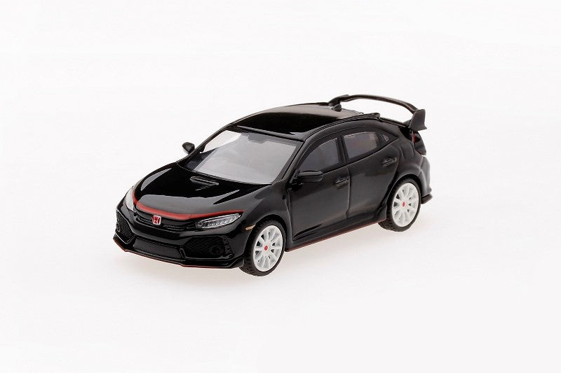 MGT00011 TSM MINI-GT 1:64 Honda Civic FK8 TypeR Black Malaysia Limited