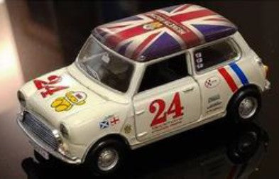 ATC64686 TINY 1:64 MINI COOPER Hesketh 308 Racing Color #24