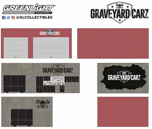 57051 GreenLight 1:64 Mechanic's Corner Series 5 - Weekend Workshop Graveyard Carz 2012-Current TV Series