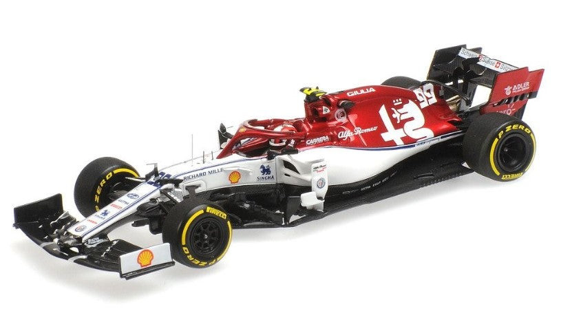 417190099 MINICHAMPS 1:43 Alfa Romeo F1 C38 A.Giovinazzi 2019