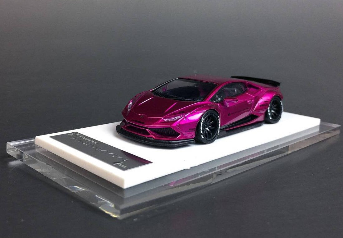 LB610-014 LB Performance 1:64 Liberty Walk LB-WORKS Huracan LP610 Shocking Pink model cars