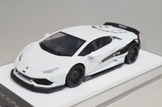 LB610-023 LB PERFORMANCE 1:64 LIBERTY WALK LB-WORKS Huracan LP610 White/Black