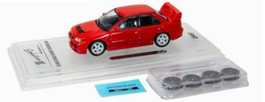 IN64-EVO3-RE INNO MODELS 1:64 Mitsubishi Lancer GSR Evolution III 1995 Red