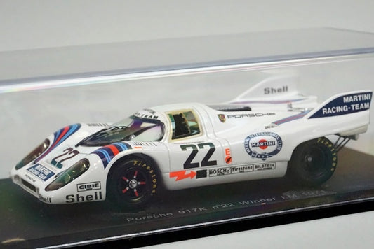 1:43 SPARK 43LM71 Porsche 917K Le Mans 24h 1971 #22 MARTINI