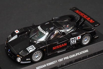 1:43 KYOSHO K03331B Nissan R390GT1 PRE-QUALIFICATIONS Le Mans 24h 1997 #22