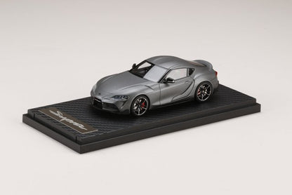 PM43125MG MARK43 1:43 Toyota GR SUPRA A90 RZ Matte Storm Gray Metallic model cars