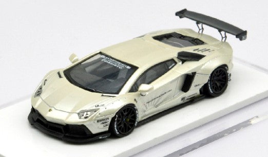 LB700-016 LB PERFORMANCE 1:64 LIBERTY WALK LB Works Aventador LP700 Pearl White