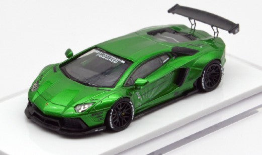 LB700-017 LB PERFORMANCE 1:64 LIBERTY WALK LB Works Aventador LP700 Candy Green