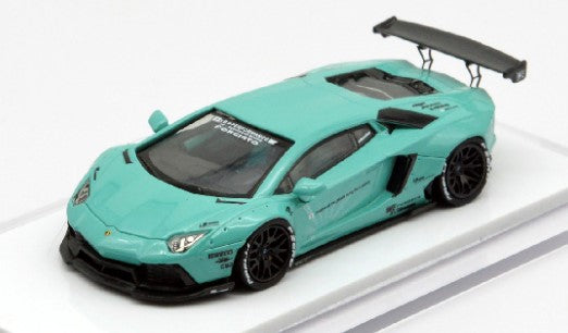 LB700-019 LB PERFORMANCE 1:64 LIBERTY WALK LB Works Aventador LP700 Tiffany Blue