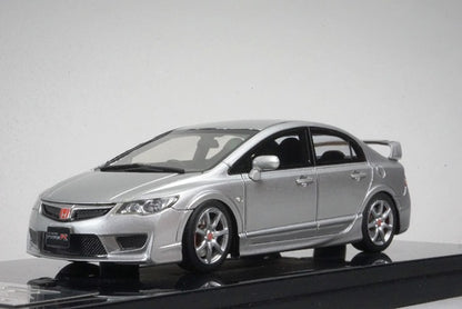 19D10-07 onemodel 1:43 Honda Civic Type-R FD2 Late Ver Silver